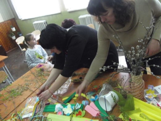 Готувалися до Вербної неділі Готувалися до Вербної неділі