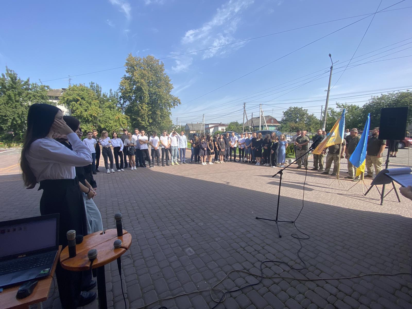 Відкриття меморіальної дошки Герою Відкриття меморіальної дошки Герою