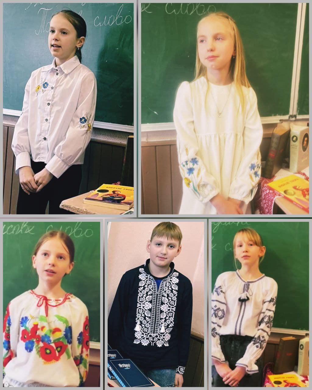 П'ятикласники декламували поезії Шевченка П'ятикласники декламували поезії Шевченка
